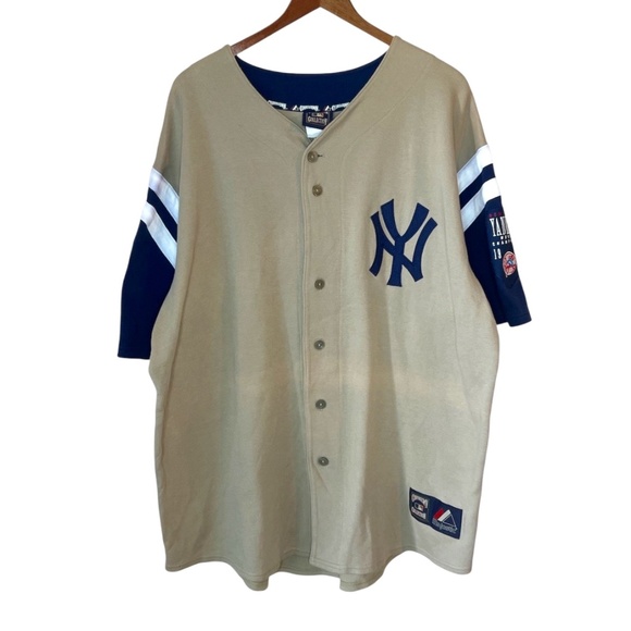 Babe Ruth NY Yankees MLB Throwback Cooperstown Collection Baseball Jersey XL - Picture 1 of 10